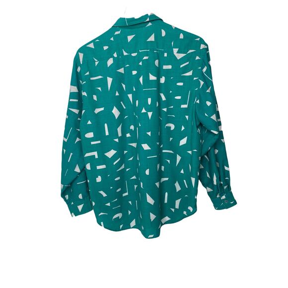 VTG Levi’s Men's Sportswear Abstract Preppy Casual Button Down Shirt Size Large - Picture 8 of 11